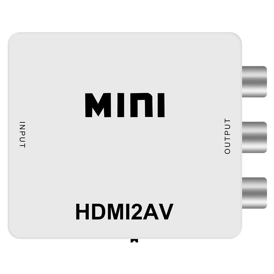 HDMI to AV , HD HDMI 2AV , RCA to HDMI ȣȯ CVSB L/R  ϸ  ڽ